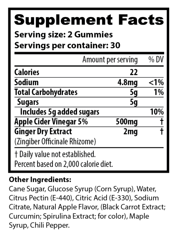 Apple Cider Vinegar Gummies - Image 2